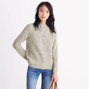 Madewell Donegal Northfield Mockneck Sweater